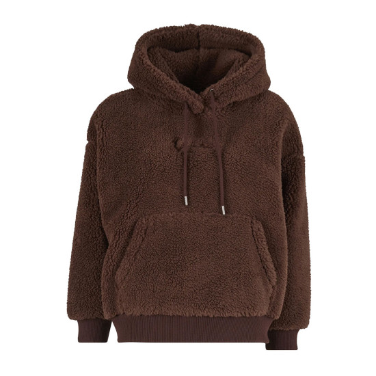 Karl Kani Γυναικεία μπλούζα fleece Signature Teddy Oversized Hoodie
